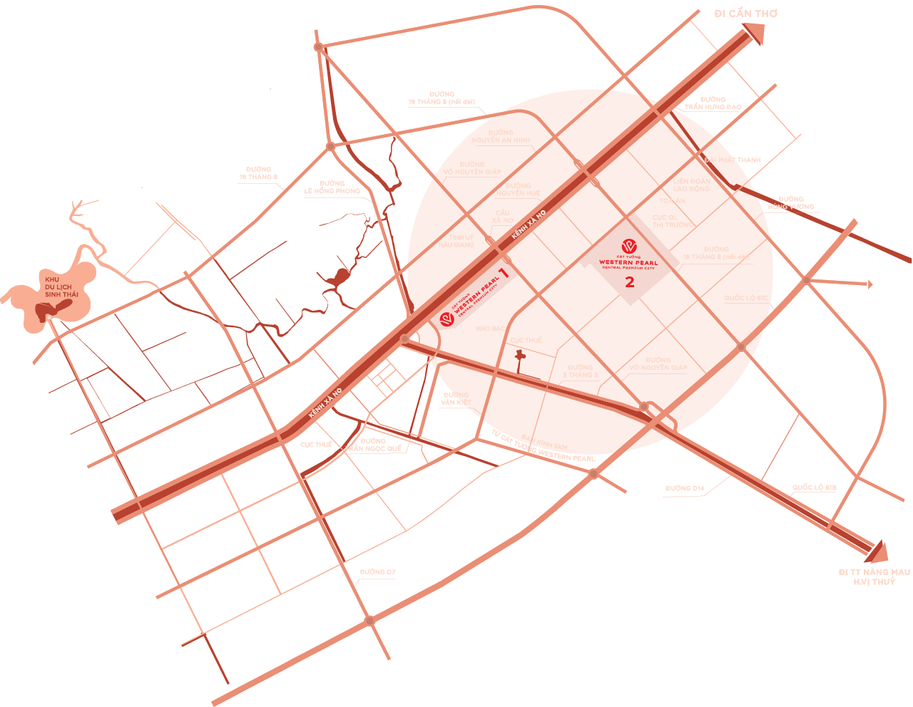 Vị trí Western Pearl