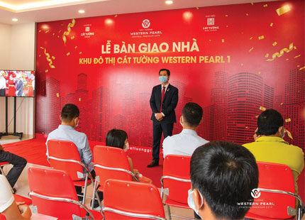 Lễ bàn giao nhà dự án Khu Đô Thị Cát Tường Western Pearl