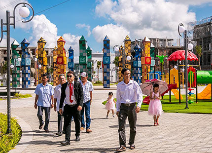 Cát Tường Western Pearl 1 hoàn thành xây dựng cơ sở hạ tầng